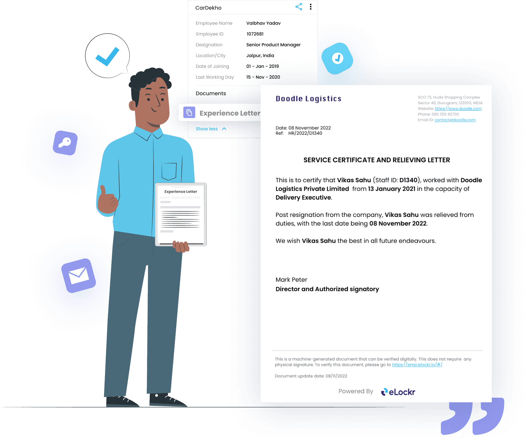 document issuance